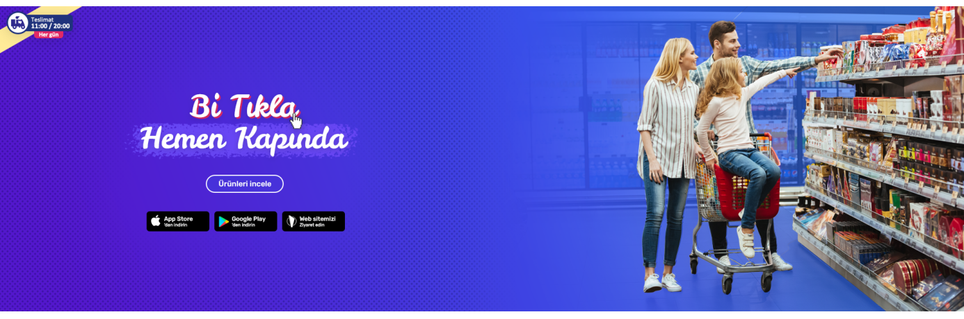 Bi Tıkla Hemen Kapında