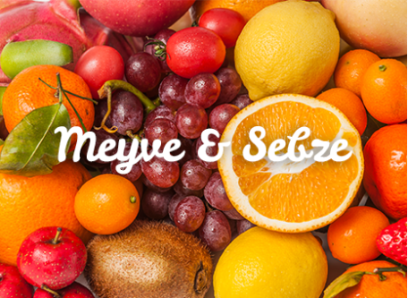 En Taze Meyve ve Sebzeler